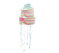 LRXIYODE Pinata Licorne Colorée Suspendue pour Fête Anniversaire Garçon Fille Jeu Portable Décoratif avec Surprise à Remplir Accessoire Festif pour Cadeau Invités et Décoration Thématique