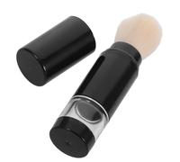 LRXIYODE Pinceau à Blush Rétractable avec Flacon Rechargeable Pinceau de Maquillage Compact pour Visage Application Rapide et Uniforme Voyage et Usage Quotidien Design Intégré