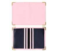 LRXIYODE Pochette de Protection Ultra-Fine pour Cartes Bancaires ’Identité en Cuir PU Rose Manchon de Protection Résistant à L’Eau Porte-Cartes Léger et Pratique pour Voyage et Usage