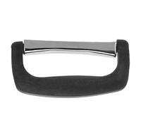 LRXIYODE Poignée de Rechange en Plastique ABS Semi-Ronde Légère et Résistante Compatible Valise Boîte à Outils et Trousse de Maquillage Installation Vis M4 Trou Espacé 66 CM Usage