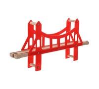 LRXIYODE Pont de Train Bois pour Circuit Accessoire Dextension pour Garçon Fille Éducatif à Assembler et Pratique Cadeau Anniversaire Noël