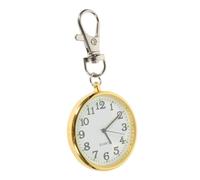 LRXIYODE Porte-Curse Montre Montre infirmières Montres pour infirmières Montre avec Chaine clé Pendentif Montre de Montre en Doré