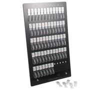 LRXIYODE Présentoir Magnétique Amovible pour Manucure, Plateau Acrylique Transparent 60 Emplacements pour Capsules D'ongles, Support Pratique pour Nail Art Professionnel en Salon et Usage