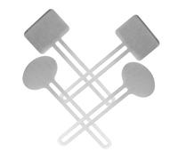 LRXIYODE Presse Tubes Dentifrice en Acier Inoxydable Argenté, Distributeur Manuel Multi-usage pour Lotions et Colle, Lot de 4 Pièces, Maison