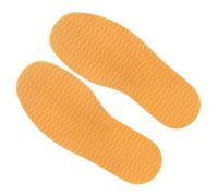 LRXIYODE Protections pour Semelles de Chaussures en Caoutchouc Antidérapantes, Coussinets de Réparation de Semelles Plates Faciles à Découper, du Bruit, 1 Paire Jaune Oxford pour Baskets