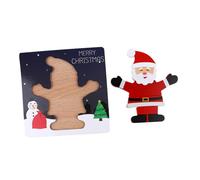 LRXIYODE Puzzle Éducatif Bois de Noël pour Garçon Fille Ans Montessori Bois Écologique Puzzle Intelligence Cognitive Jeu Encastrements pour Apprentissage Préscolaire
