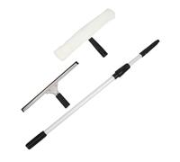 LRXIYODE Raclette à Vitres avec Manche Extensible pour Nettoyage Professionnel Lave-Glace Télescopique pour Vitres De Douche Et Pare-Brise De Voiture