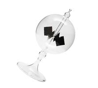 LRXIYODE Radiomètre Transparent Borosilicate Mesureur Dénergie Solaire Ludique et Éducatif pour Décoration et Cadeau Scientifique
