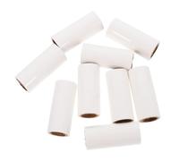 LRXIYODE Recharges Rouleau Adhésif 9 Pcs 30 Feuilles Extra Collantes Papier Spécial Enlèvement Poils Animaux Blanc Pour Rouleau Anti-peluches Portable Vêtements Meubles Voyage Usage Quotidien