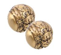 LRXIYODE Renforceur De Poignée Exercice Boules De Massage à La Main Entraînement Des Mains Golden