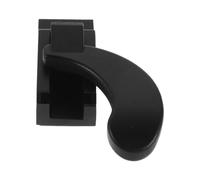 LRXIYODE Repose-pouce Installation Facile Ergonomique en Plastique Noir Compatible Universellement pour Saxophone et Instrument à Vent Électronique pour Musiciens Gauchers