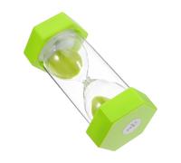 LRXIYODE Sablier en Verre avec Brosse À Dents : Sablier De 2 Minutes, Horloge Décorative, Mini Sablier pour Jeux De Classe Et De Cuisine pour Enfants