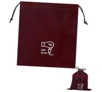 LRXIYODE Sac de Rangement pour Sèche Cheveux à Cordon Organisateur Portable Multifonction pour Voyage Sport et Maison Motif Élégant