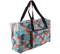 LRXIYODE Sac de Voyage Pliable Tissu Oxford Étanche Sac à Main Trolley Léger avec Bande Arrière pour Valise Roulante Cabas Pratique pour Week-End et Voyage Affaires Couleur Aléatoire