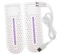 LRXIYODE Sèche-chaussures Électrique Multifonction USB avec Lumière UV Chauffe Sécher Désodoriser et Chauffer Chaussures et Chaussettes Maison