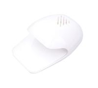 LRXIYODE Sèche-ongles Professionnel Blanc en Pvc Séchage Puissant et Nettoyage Haute Puissance, Ventilateur Compact pour Usage Personnel et Salon de Manucure