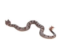 LRXIYODE Serpent Caoutchouc Souple Réaliste TPR Flexible pour Farces et Décorations Halloween Accessoire Anti-écureuil pour Jardin