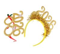 LRXIYODE Serre Tête et Lunettes de Fête pour Nouvel An Accessoires pour Cheveux et Lunettes de Soirée sans Marque Ajoutant une Touche Festive à Vos Célébrations