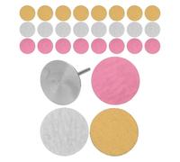 LRXIYODE Set de Disques de Ponçage avec Embout Métallique pour Électrique Disques de Ponçage Grain pour Ongles et Peau Dure Remplacement pour Manucure et Pédicure