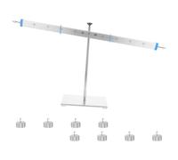 LRXIYODE Set de Levier Alliage avec Support et Poids pour Expériences Physiques Balance Mécanique Éducative Stable pour Apprentissage des Mathématiques et Principes de Levier Classe