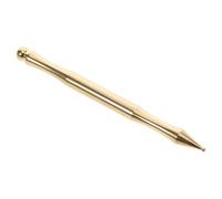LRXIYODE Stylo Acupression Laiton Double-ended pour Réflexologie Faciale et Points de Trigger Outil Acupuncture Précis Cuivre pour Massage Yeux Visage et Portable et Résistant Corrosion