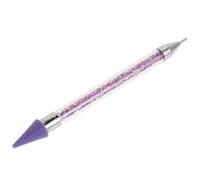 LRXIYODE Stylo Manucure Double Embout pour Nail Art Outil Pointage et Sélecteur de Pierres Applicateur Précis Acrylique Adapté Débutants et Professionnels