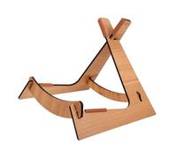 LRXIYODE Support de Guitare Bois Solide pour Guitare Acoustique Électrique Basse Violon Pipa - Support de Sol Stable en Noyer Facile à Assembler Convient aux Musiciens et Multi-Instruments