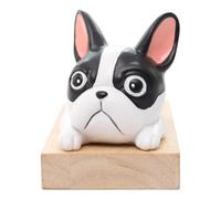 LRXIYODE Support de Porte de Sécurité Clip de Porte de Chien en Résine et Bois Blanc Protège les Doigts de Bébé Empêche les Chocs pour Chambre D'garçon et Filles