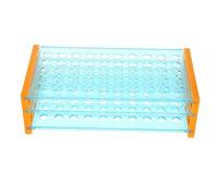 LRXIYODE Support de Tubes à Essai pour Laboratoire Plastique Rack Test Tubes et Robuste Facile à Nettoyer et Transporter pour Recherches Scientifiques et Universités