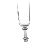 LRXIYODE Support Fourche Acier pour Fauteuil Équerre Robuste pour Roue de Frein à Main Accessoire Remplaçant Compatible avec Fauteuils Manuels et Électriques Montage Simple