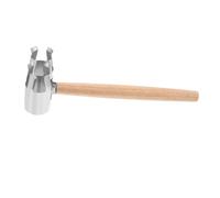 LRXIYODE Support Moxa à Double Tête avec Poignée Naturel Pince Réglable pour Bâtonnets de Moxibustion Outil Manuel pour Thérapie par Chaleur Moxibustion