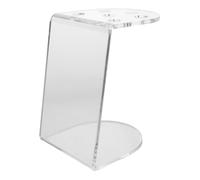 LRXIYODE Support Pour Ciseaux De Coiffure Acrylique Transparent Organiseur De Peignes Et Accessoires Pour Salon Rangement Bureau Pour Outils De Coiffure Et Barbier