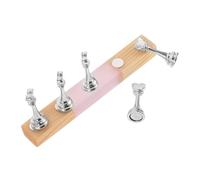 LRXIYODE Support Pratique Manucure Acrylique et Bois pour Entraînement Nail Art Présentoir Ongles Press et Portable Support Pointe Ongle pour Exposition et Pratique