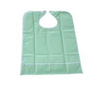 LRXIYODE Tablier Imperméable Pour Adulte Avec Fermeture à Pression Et Boucles Inférieures Pour Repas Vert