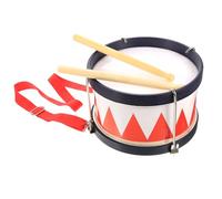 LRXIYODE Tambour Caisse Claire Rouge pour Garçon Fille Instrument de Percussion Éducatif Montessori Musical pour Garçon et Fille Renforce Concentration et Habiletés Manuelles