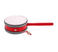 LRXIYODE Tambour en Pet Rouge, Instrument de Musique Percussion pour Jeunes Garçon et Filles, Surface Lisse, Apaisant pour Jardin D'garçon et Filles