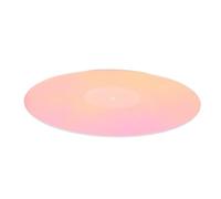 LRXIYODE Tapis Antistatique Rond pour Platine Vinyle Design Éclatant, Offrant Une Meilleure Adhérence, pour Cafés et Chambres
