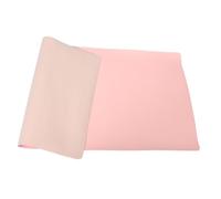 LRXIYODE Tapis De Maquillage Imperméable Et Anti-huile 40x80 Cm Rose Poudré Tapis De Protection Pour Coiffeuse Bureau Poste De Travail Antistatique