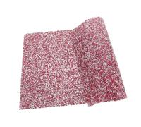 LRXIYODE Tapis de Table Manucure Pliable avec Coussin Repose-main Ornements Brillants Tapis Photo Décoratif pour Nail Art Professionnel et Mariage Coussin Support Mains Rose Lumineux