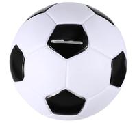 LRXIYODE Tirelire Football Garçon Fille Portable Boîte à Compacte pour Garçon Fille Décorative et Pratique pour Bureau et Cadeau Danniversaire