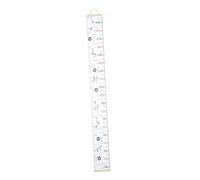 LRXIYODE Toise Murale pour Garçon et Filles Tableau Croissance 20x200cm Polyester Décoration Chambre Garçon et Filles Unisexe Éducatif Mesure Hauteur Mural