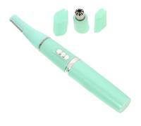 LRXIYODE Tondeuse Sourcils Électrique USB Rechargeable Épilateur Visage Portable Sûr et Précis Design Ergonomique Vert