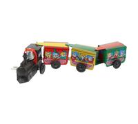 LRXIYODE Train à Remontoir avec Trois Wagons Garçon Fille Garçon Fille Cadeau Pratique et Décoration Vintage