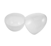 LRXIYODE Transparent Jumbo Easter Egg Open Design Fillable Plastic Capsule DIY gift for for for Box For Party Favors Holiday Packaging And Family Activities