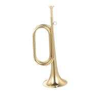 LRXIYODE Trompette Cuivre Doré Professionnelle Instrument à Vent et Portable pour Débutants Étudiants et Musiciens Corne pour Orchestres Scolaires et Entraînements