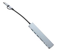LRXIYODE Type- USB Double Port Multiprise Adaptateur USB pour Ordinateur Portable Haute Vitesse sans