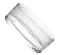 LRXIYODE Vase en Verre Transparent Rond Décoratif pour Plantes Hydroponiques, Haute Transparence et Résistant, Maison Présent Élégant