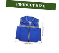 LRXIYODE Veste Rafraîchissante Dété et avec Poche Glace Amovible Gilet Refroidissement Portable Unisexe pour Cuisine Entrepôt et Chantier