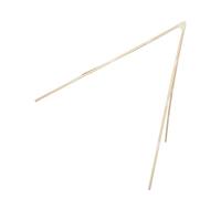 LRXIYODE Wooden Tent Stabilizers with Triangle Reinforcement Solid Wood Dowels and Connectors for Playhouse Frame Indoor and Outdoor Tent Building Poles DIY Teepee Support Rods