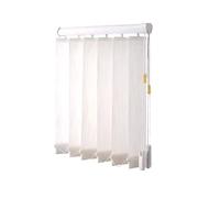LRYELWA Kit Complet Store à Lamelles Verticales,Stores Verticaux pour Fenêtre,Pare-Soleil,Rideaux Occultants pour Bureaux et Maison et l'appartement,Couleurs Personnalisables (160cm x 95cm)